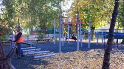 Площадка для воркаута в городе Москва №2534 Средняя Хомуты фото